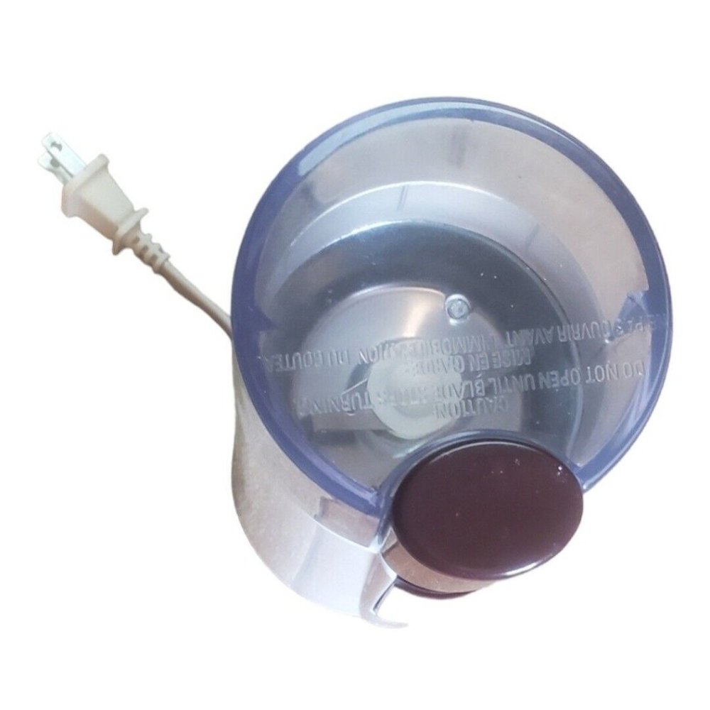 Black & Decker Smart Grind Coffee Bean Spice Grinder  CBG5 Power 110W White - Picture 4 of 6